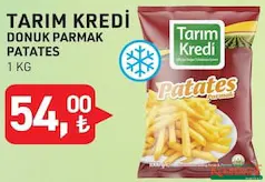 TARIM KREDİ DONUK PARMAK PATATES 1 KG TARIM KREDİ DONUK PARMAK PATATES 1 KG